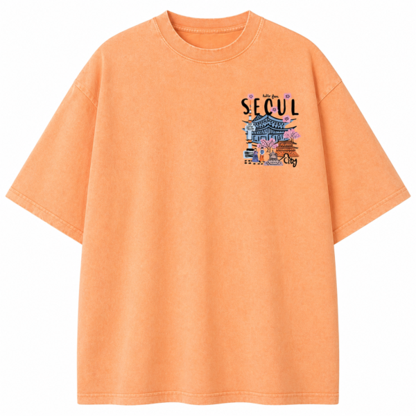 T-shirt 'Hello from Seoul"