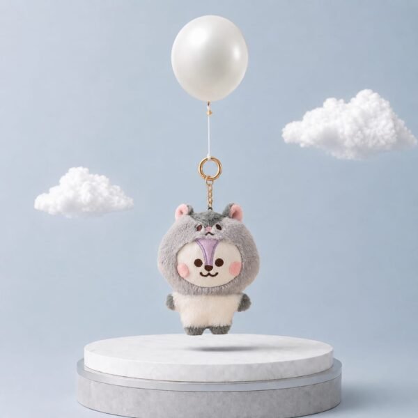Porte Clé BT21 "Collection Baby More Fluffy"