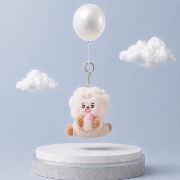 IMG-20260506-WA0053 Porte Clé BT21 Collection Baby New Born Biberon