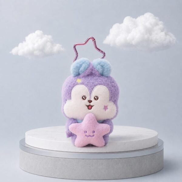 Porte Clé BT21 Collection "Purple Star Edition The Journey"