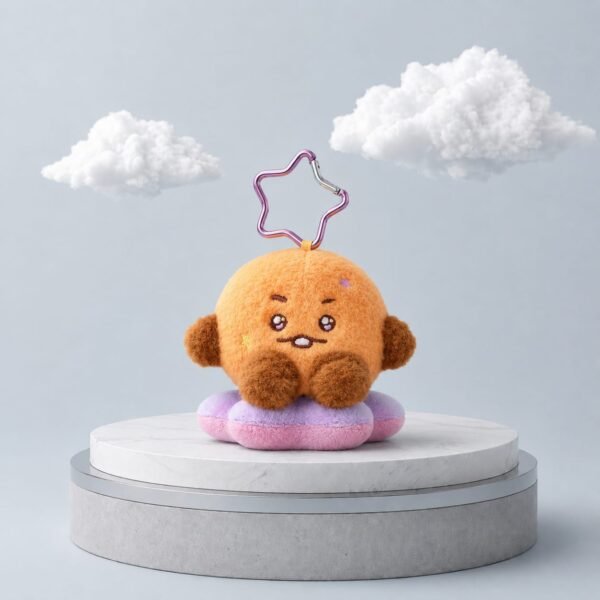 Porte Clé BT21 Collection "Purple Star Edition The Journey"