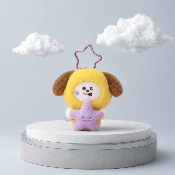 Porte Clé BT21 Collection "Purple Star Edition The Journey"