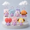 Porte Clé BT21 Collection "Purple Star Edition The Journey"