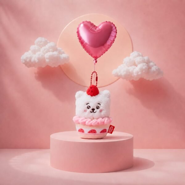 IMG-20260507-WA0028 Porte Clé BT21 Collection "Strawberry Party"