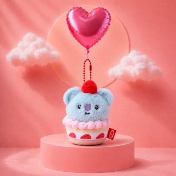 IMG-20260507-WA0029 Porte Clé BT21 Collection "Strawberry Party"