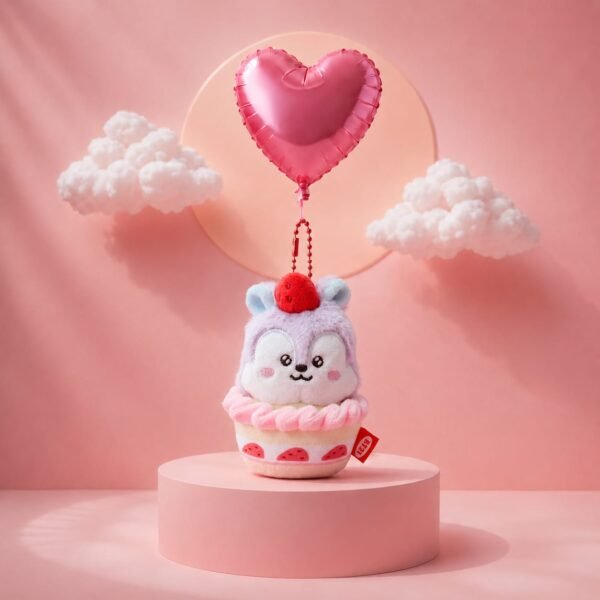 IMG-20260507-WA0030 Porte Clé BT21 Collection "Strawberry Party"