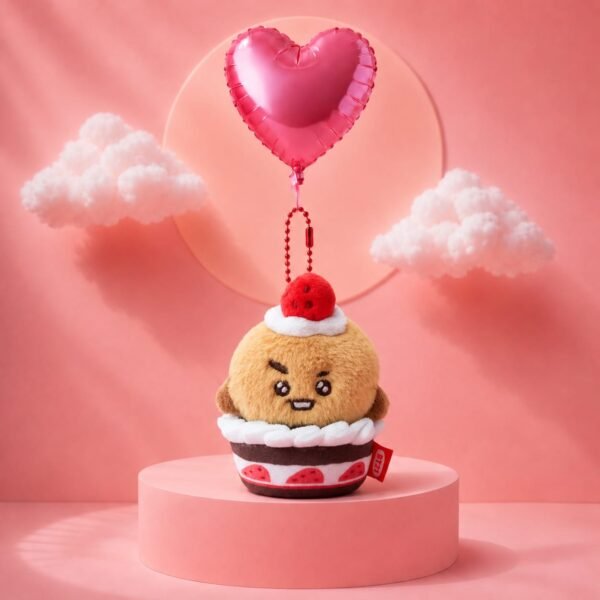 IMG-20260507-WA0031 Porte Clé BT21 Collection "Strawberry Party"