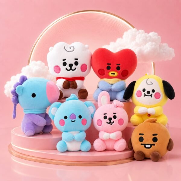 Peluches BT21 Moyenne et Grande Taille
