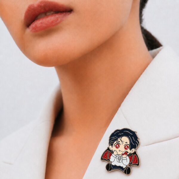 Pin's métal "Me myself Vampire JK"
