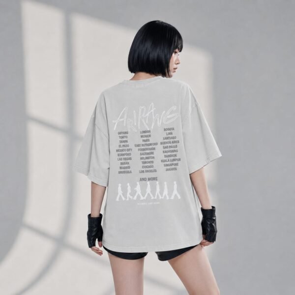 T-Shirt BTS "Arirang World Tour - Version Blanc"