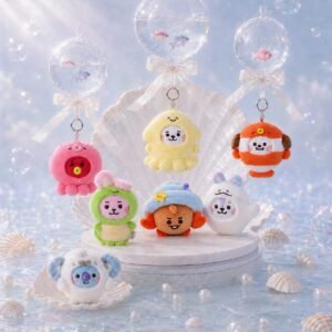Porte Clé BT21 Collection Baby Ocean Friends