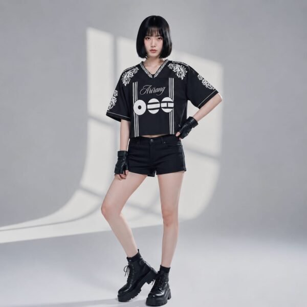 T-Shirt "Hanbock Style Arirang Noir"