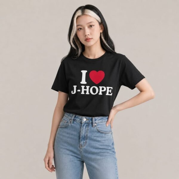 T-Shirt BTS "I Love"