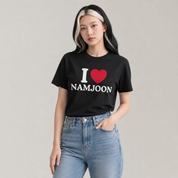 T-Shirt BTS "I Love"