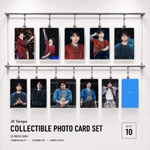 Lot de 10 Photocards World Tour Arirang Jungkook Tampa