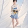 T-Shirt BTS "Swim Chibi version Clip Piscine