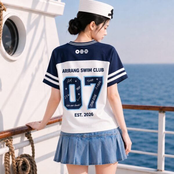 T-Shirt BTS "Keep Swimming - Arirang Swim Club Version 1"