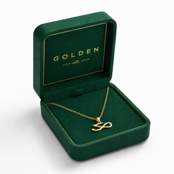 Collier + Pendentif BTS Jungkook "Golden"