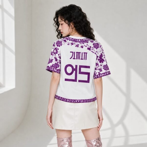 T-shirt BTS "Hanbok Style version Violet"