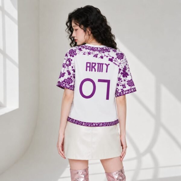 T-shirt BTS "Hanbok Style version Violet"