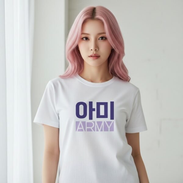 T-Shirt BTS "Army Hangeul"