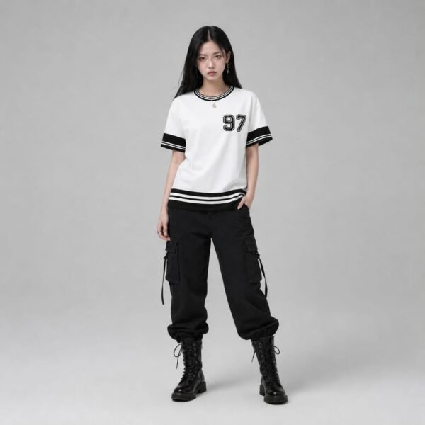 T-Shirt BTS "Vintage Baseball vrais Noms"