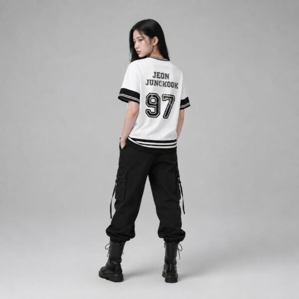 T-Shirt BTS "Vintage Baseball vrais Noms"