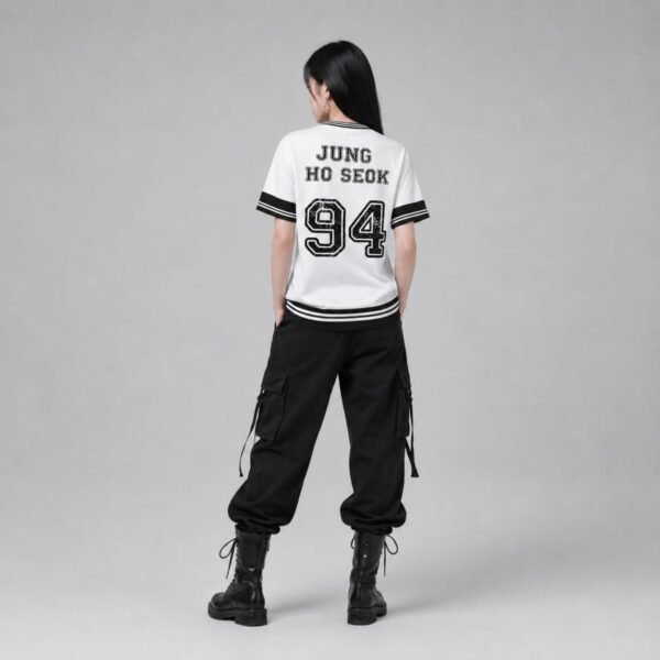 T-Shirt BTS "Vintage Baseball vrais Noms"