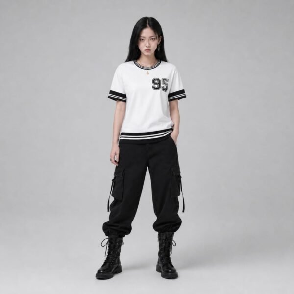 T-Shirt BTS "Vintage Baseball vrais Noms"