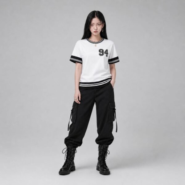 T-Shirt BTS "Vintage Baseball vrais Noms"