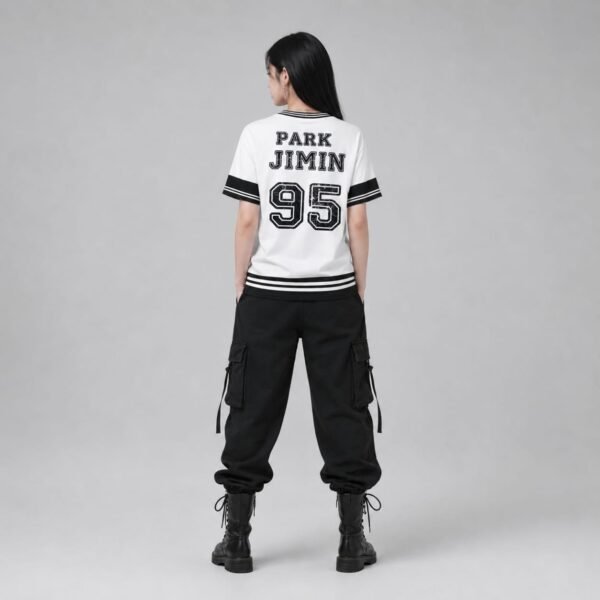 T-Shirt BTS "Vintage Baseball vrais Noms"