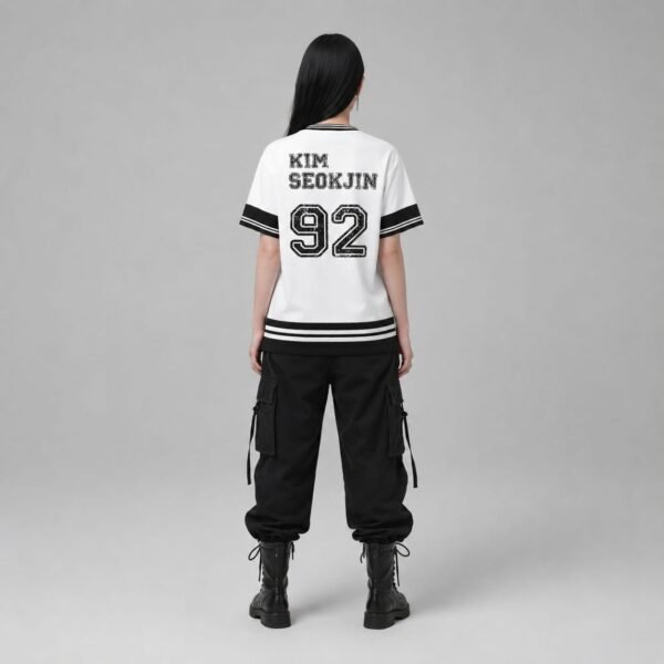 T-Shirt BTS "Vintage Baseball vrais Noms"