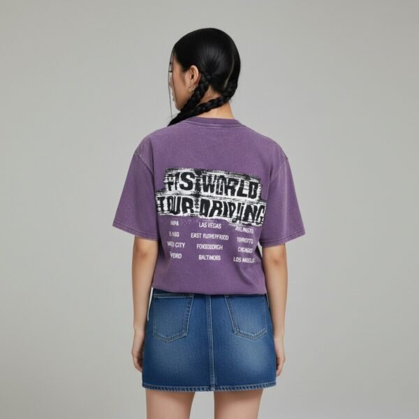 T-Shirt BTS Gamme Tenue de scène "Arirang World Tour North America Stickers"