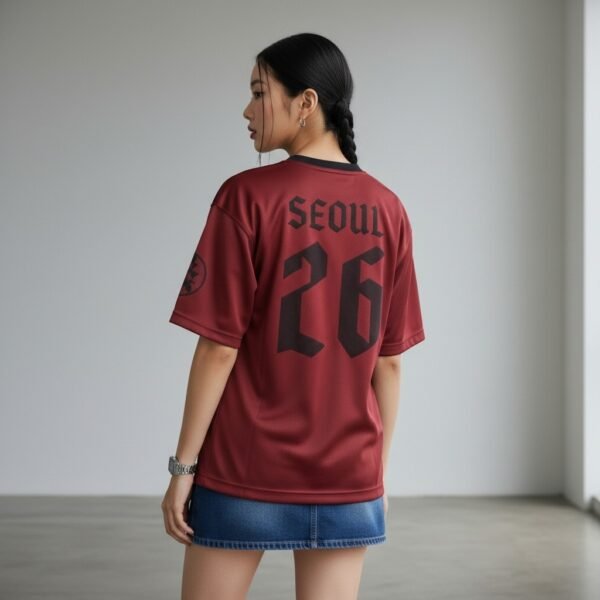T-Shirt BTS "World Tour Arirang Rouge"