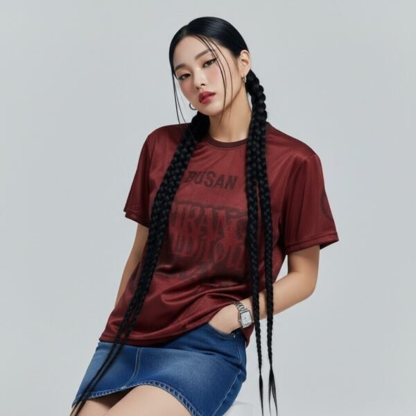 T-Shirt BTS "World Tour Arirang Rouge"