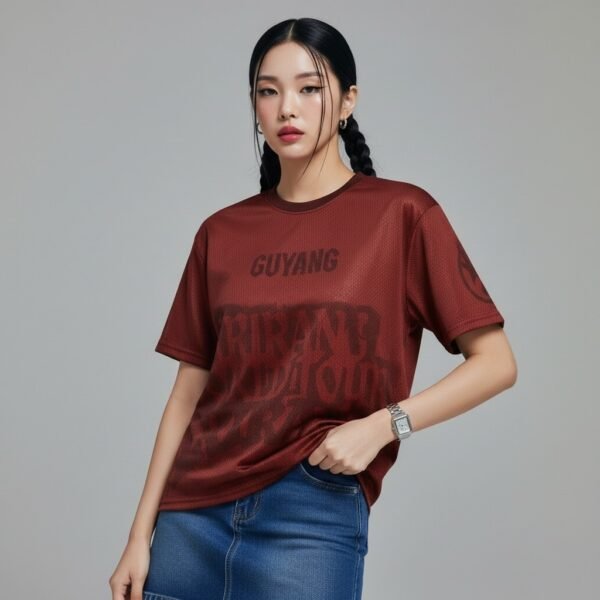 T-Shirt BTS "World Tour Arirang Rouge"