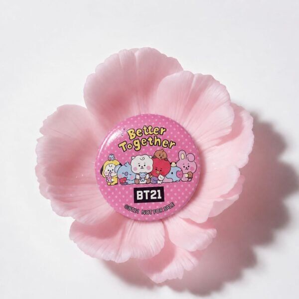 Badges BT21 Différents Motifs