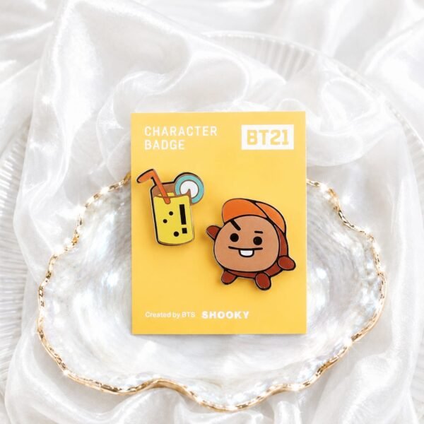 Pin's Acrylique BTS BT21 "Summer"