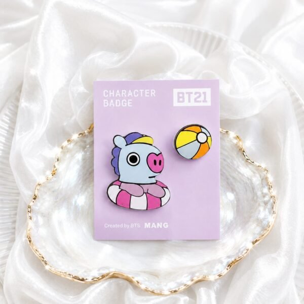 Pin's Acrylique BTS BT21 "Summer"