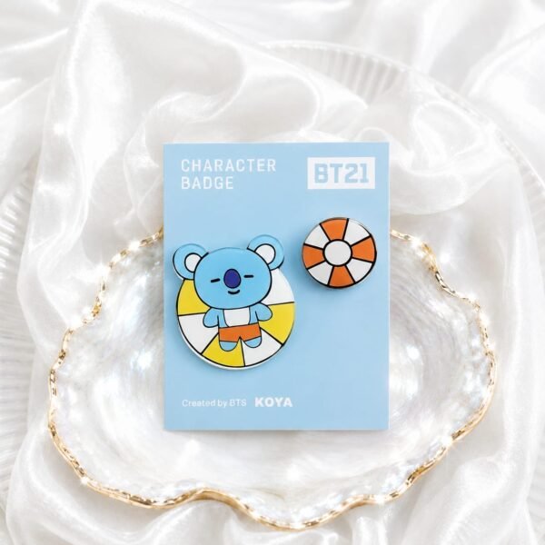 Pin's Acrylique BTS BT21 "Summer"