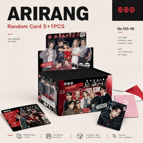 Box 24 Mystery Pack Arirang Version E(144 Cartes)