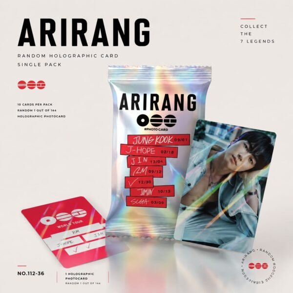 Pack "Mystery Card Arirang" a l'unité ou en lots