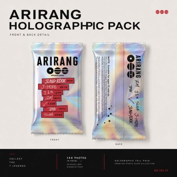 Pack "Mystery Card Arirang" a l'unité ou en lots
