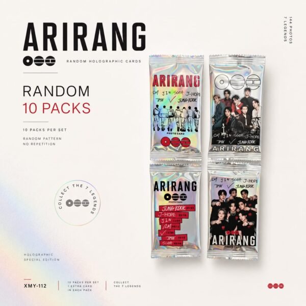 Pack "Mystery Card Arirang" a l'unité ou en lots
