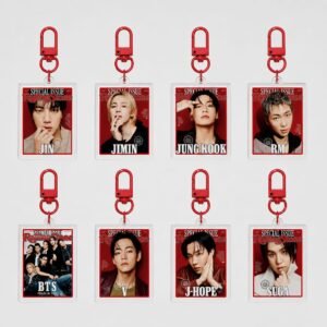 WhatsApp Image 2026-07-21 at 16.17.05 Lot de 8 Porte Clé BTS OT7 "Rolling Stone"
