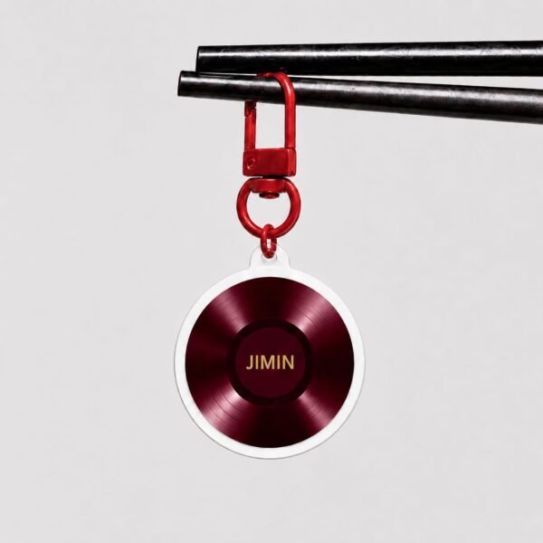 Lot de Porte Clé BTS OT7 "Vinyls Arirang"