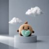 Peluches BT21 "Coeur"