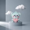 Peluches BT21 "Coeur"