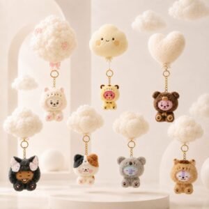 WhatsApp Image 2026-07-24 at 12.40.22 Porte Clé BT21 Collection "Baby Costume Plush 2023"
