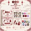 Calendrier de l'Avent BTS/BT21 "Pendentifs - Arirang World Tour"